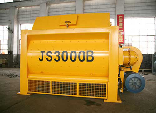 js3000强制式水泥搅拌机